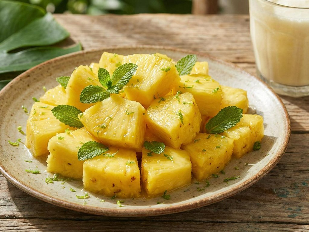 Ананас может стать помощником в диете