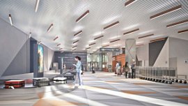 В Челябинской области презентовали дизайн-проект нового терминала аэропорта Магнитогорска