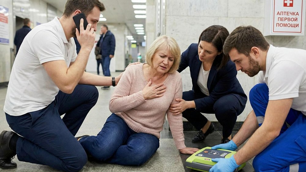 Женщины умирают от первого инфаркта чаще мужчин