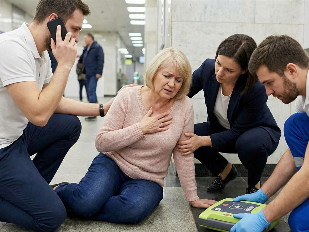 Женщины умирают от первого инфаркта чаще мужчин