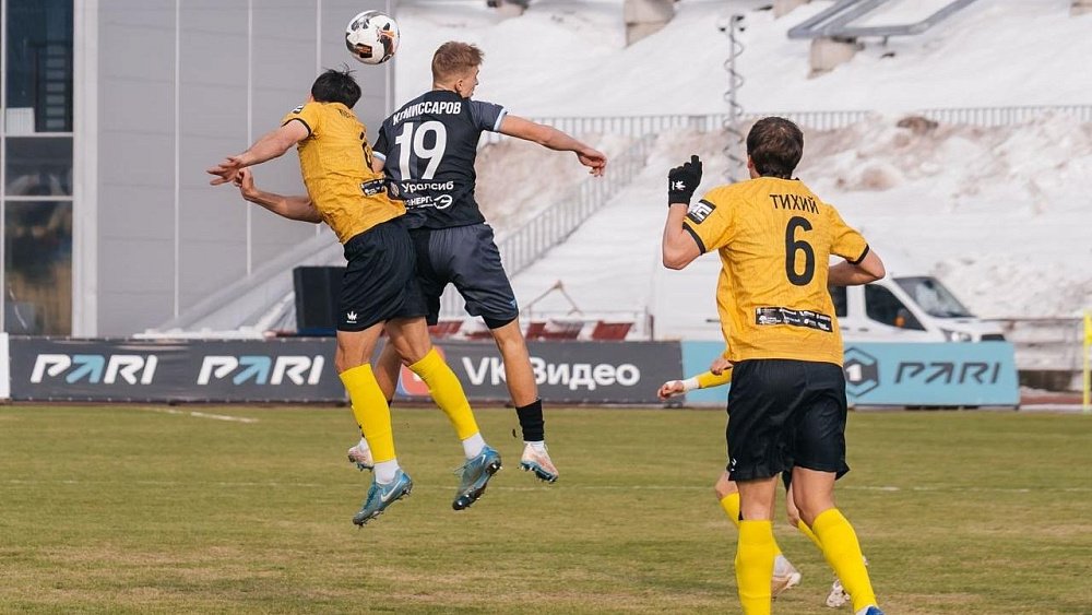 Футбольный клуб «Челябинск» ушел от поражения в матче с «Волгой» в Ульяновске