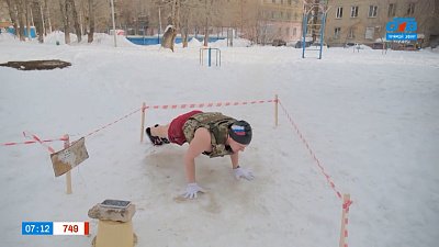 Ледяное хобби пловца в сюжете «Закаляйся, если хочешь быть здоров»