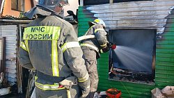 В Челябинске сотрудники МЧС спасли женщину и ребенка на пожаре