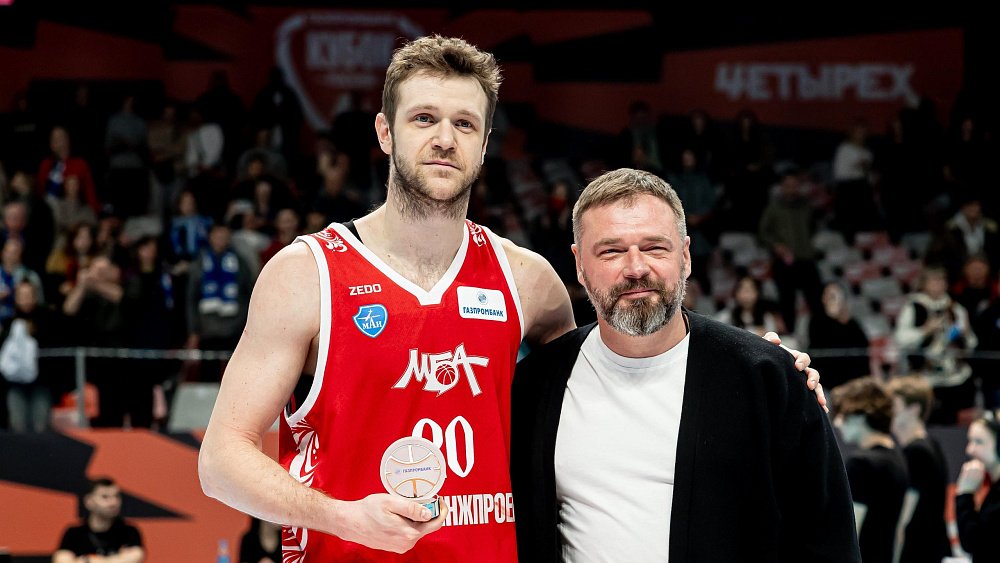 Баскетболист Андрей Зубков выиграл Кубок России и завоевал титул MVP турнира