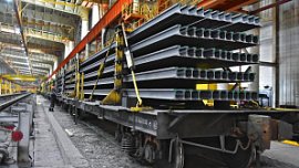 Челябинский металлургический комбинат отгружает 100‑метровые рельсы для РЖД