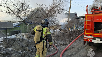 В Аше при пожаре в частном доме погибла 77‑летняя женщина