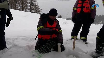 В Ашинском районе начали взрывать лед