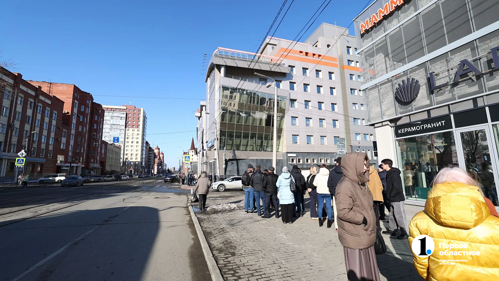 В Челябинске утром 19 марта на полчаса эвакуировали «Аркаим Плаза»
