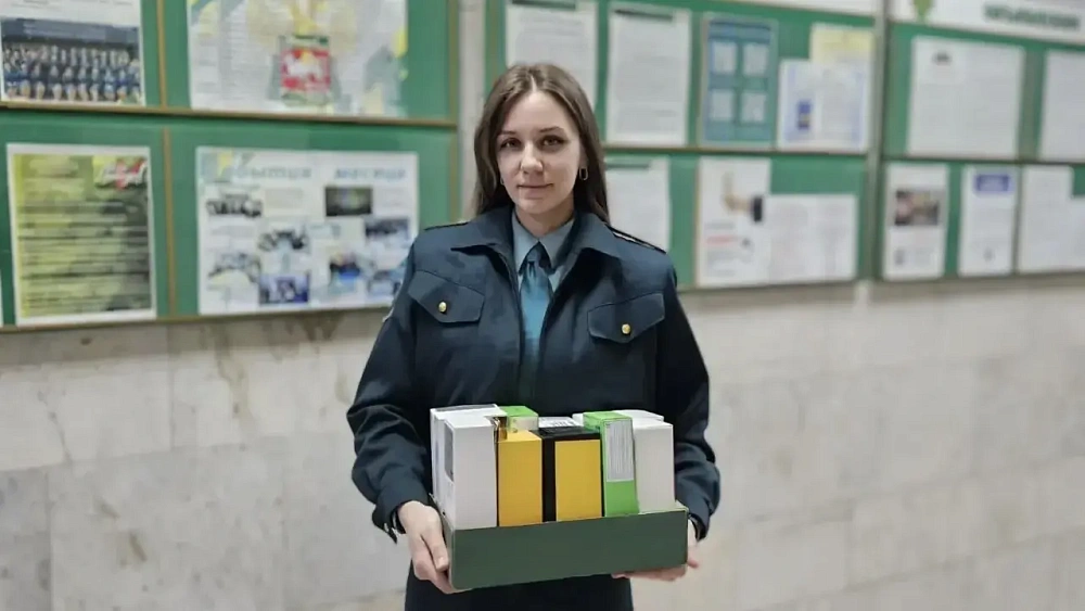 Челябинские таможенники передали спасателям МЧС смартфоны и компьютерные мыши