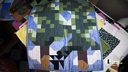 Челябинская художница вплетает лоскутное шитье в ткань современного искусства