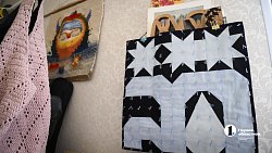 Челябинская художница вплетает лоскутное шитье в ткань современного искусства