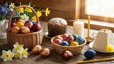 Как покрасить яйца на Пасху экологично