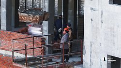 Каркас будущего корпуса детской хирургии в Челябинске подняли до 6-го этажа