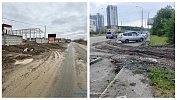 Мэрия Челябинска напомнила застройщикам о штрафах за вынос грязи на дороги