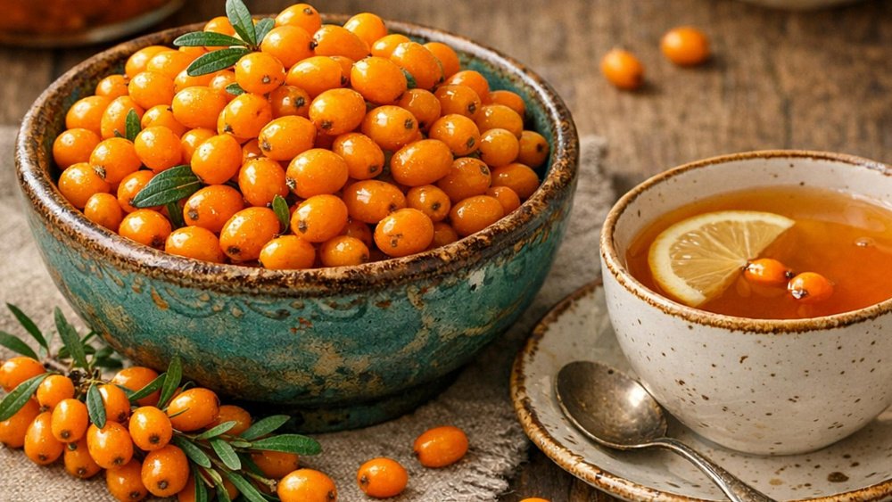 Облепиха представляет собой мультивитаминную бомбу