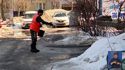 В Челябинской области образовалась гололедица