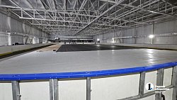 В Кунашаке продолжается строительство ледовой арены