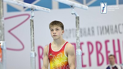 Челябинский гимнаст исполнил перелет Ковача на первенстве России
