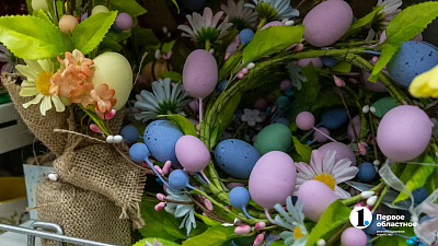 Как покрасить яйца на Пасху в модный сиреневый цвет