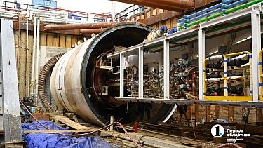 Первые 130 м тоннеля пройдены на строительстве линии «Север — Юг» челябинского метротрама