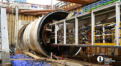 Первые 130 м тоннеля пройдены на строительстве линии «Север — Юг» челябинского метротрама