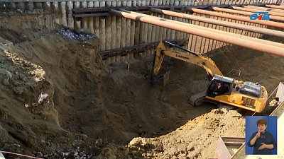 В Челябинске продолжается возведение метротрамвая