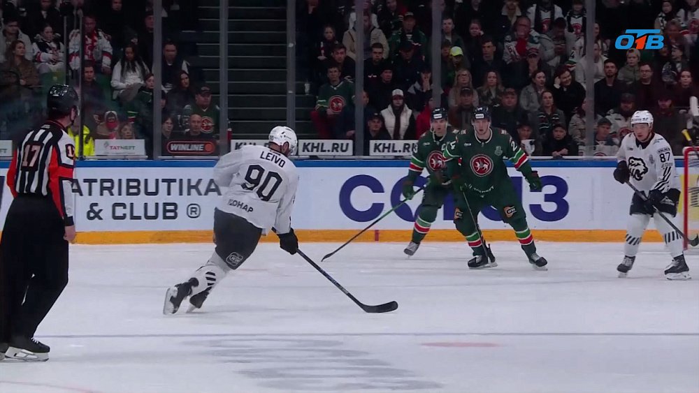 «Трактор» уступил «Ак Барсу» во втором матче плей-офф