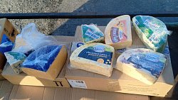 В Челябинской области расплавили почти 10 кг санкционного сыра