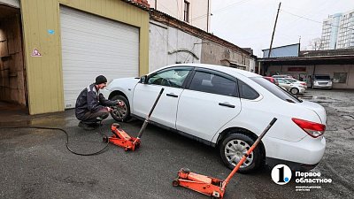 Сезон шиномонтажа в Челябинске начался рекордно рано — в марте