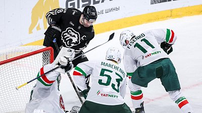 «Трактор» выиграл домашнюю битву у «Ак Барса» и сократил отставание в серии