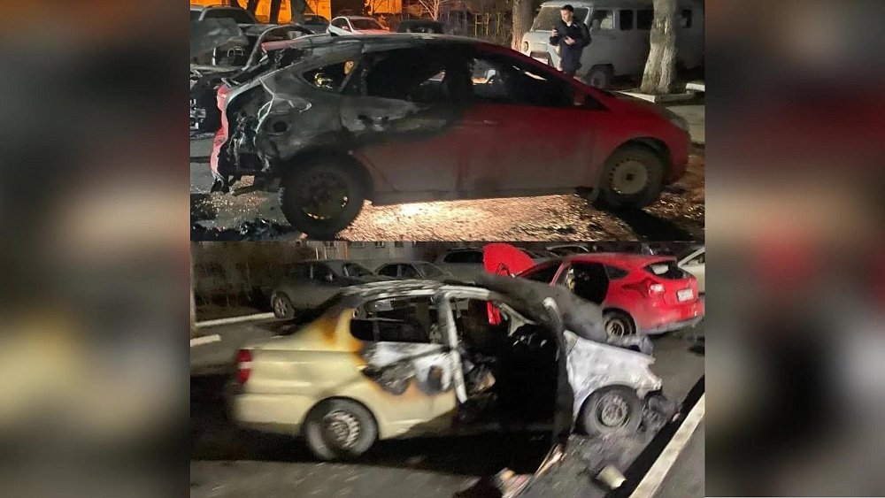 В Челябинске задержали рецидивиста, по вине которого сгорели две иномарки