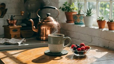 Какое время подходит для последней чашки кофе