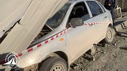 В Златоусте «Лада» съехала с дороги и сбила школьницу на тротуаре