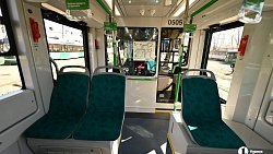 На линию в Челябинске вышел трехсекционный трамвай «Альтаир»