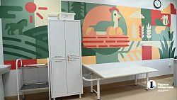 В Карталах новое здание районной больницы отдали детям