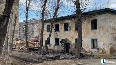 В Челябинске снесли два барака на Цинковой в рамках КРТ