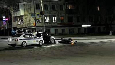 Мотоциклист пострадал в ДТП с Kia в центре Челябинска