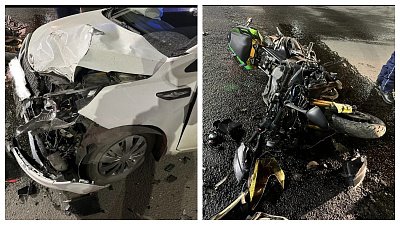 Мотоциклист пострадал в ДТП с Kia в центре Челябинска