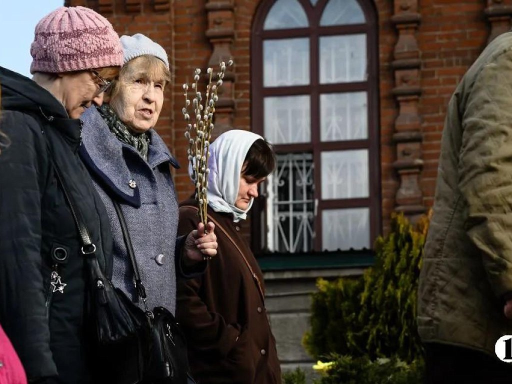 Служба в Вербное воскресенье