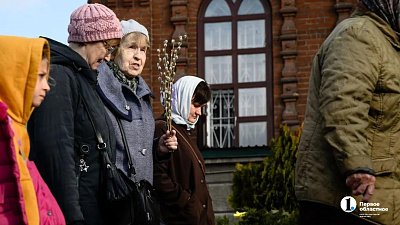 Свыше 17 тысяч южноуральцев посетили службы в Вербное воскресенье