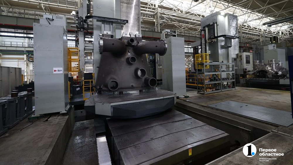 Алексей Текслер высоко оценил запуск производства корпусных деталей турбин