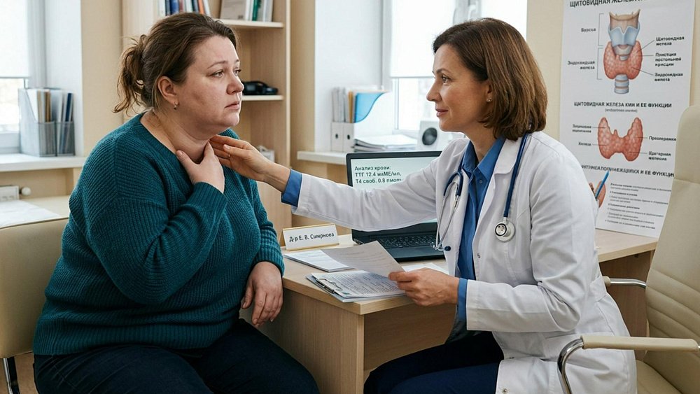 Как легкое похудение на препаратах вызывает рак щитовидки