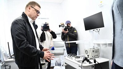 В Каслях после капремонта открыли лечебный корпус муниципальной больницы