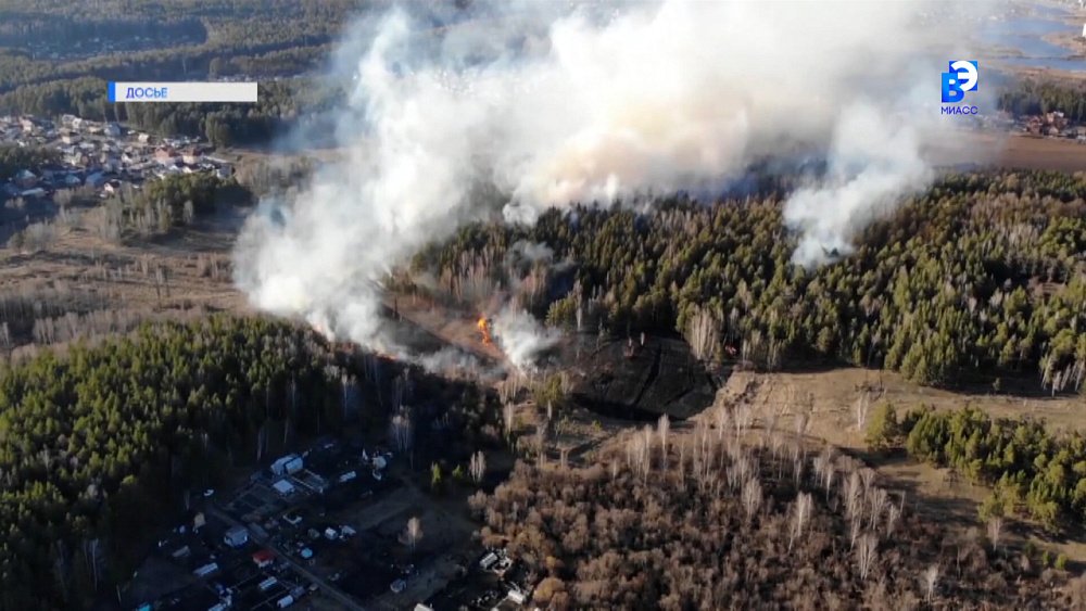Экстренные службы Миасса провели тренировку в тактике борьбы с лесными пожарами