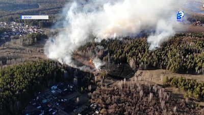 Экстренные службы Миасса провели тренировку в тактике борьбы с лесными пожарами