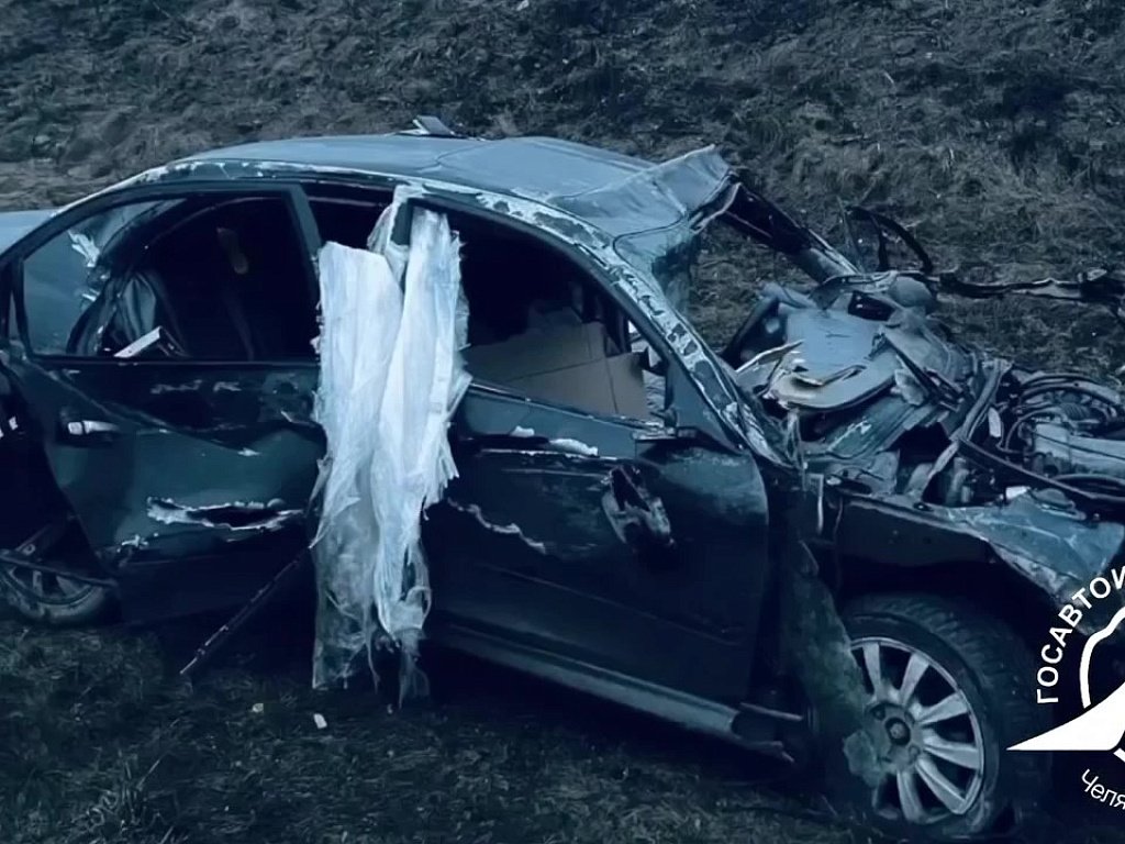 Под Челябинском 22-летний автомобилист-бесправник погиб в ДТП