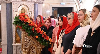 В Христорождественском соборе Челябинска прошла главная служба года