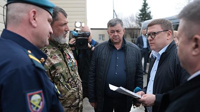 Алексей Текслер встретился с участниками СВО в Чебаркульском округе