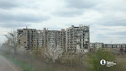 Челябинские пограничники привезли гуманитарный груз в больницу Макеевки