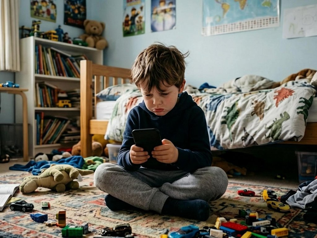 Капризы ребенка не стоит усмирять гаджетами